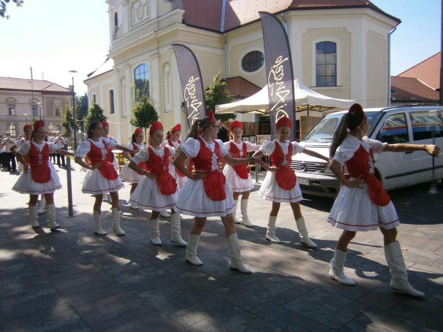 Umzug Stadtfest in Ungarn, Tanzgruppe